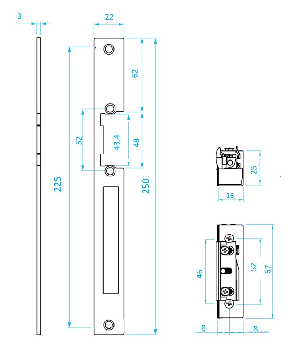 FT_ET41AUTODL Testa eléctrica ABUS ET41AUTO DL